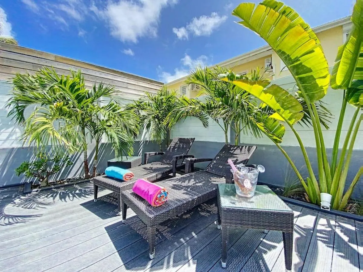 Villa Zandoli, Walkable Orient Bay Beach, Private Pool Saint-Martin